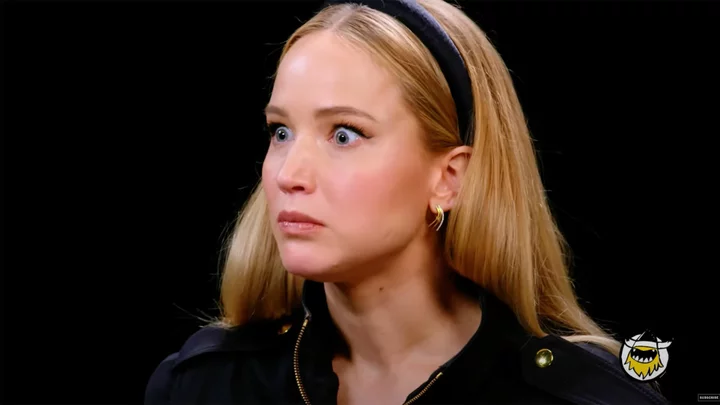 Jennifer Lawrence's 'Hot Ones' is hilariously dramatic