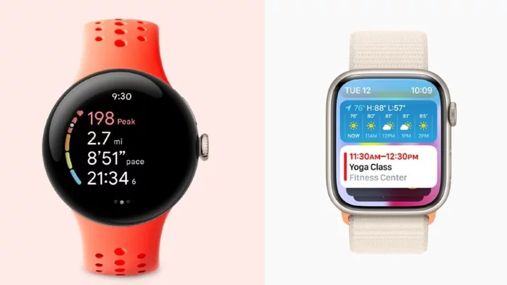 Apple Watch Series 9 vs. Google Pixel Watch 2: How are they different?