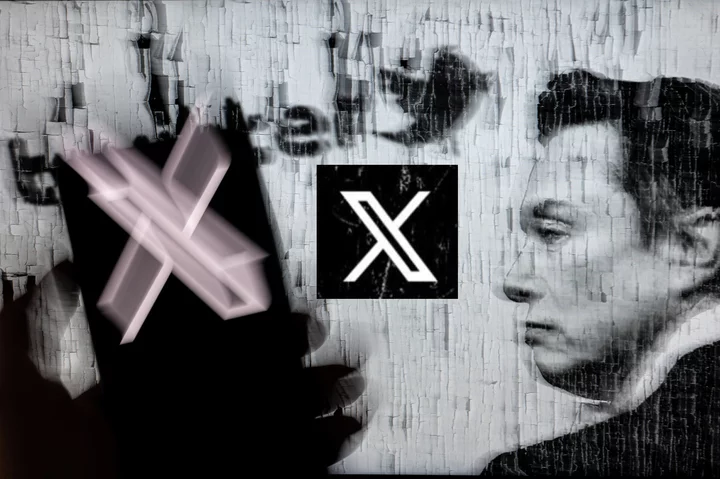 X's new mobile logo looks like bad distressed jeans
