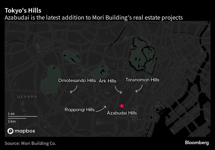 Tokyo’s Newest Hills Development Scheduled to Open in November