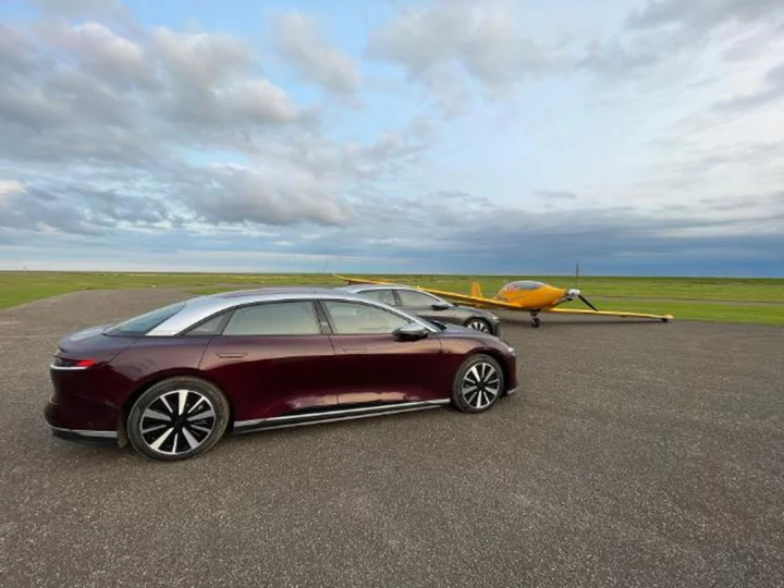 When is a car faster than a plane? When it's electric