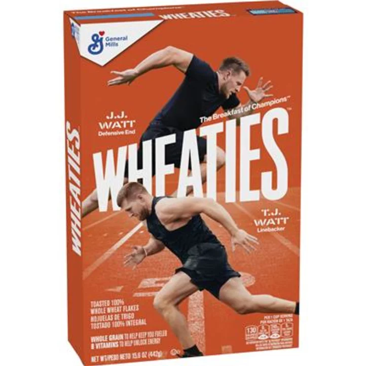 Wheaties Unveils Football Pros and Brothers J.J and T.J. Watt as the Next Faces of the Iconic Wheaties™ Box