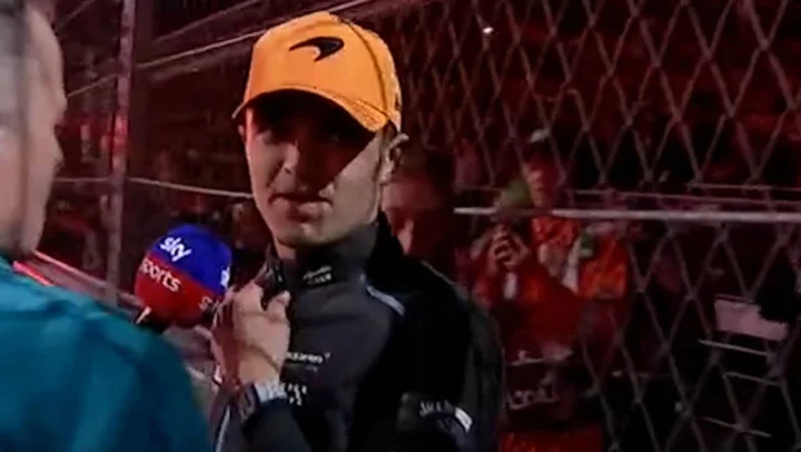 F1’s Lando Norris expresses Las Vegas Grand Prix track concerns moments before crash
