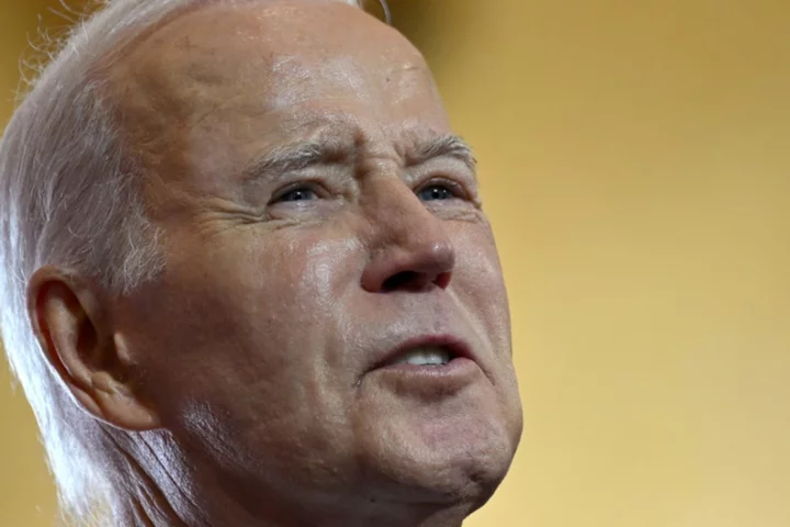 Mystery line on Biden's face caused by sleep device