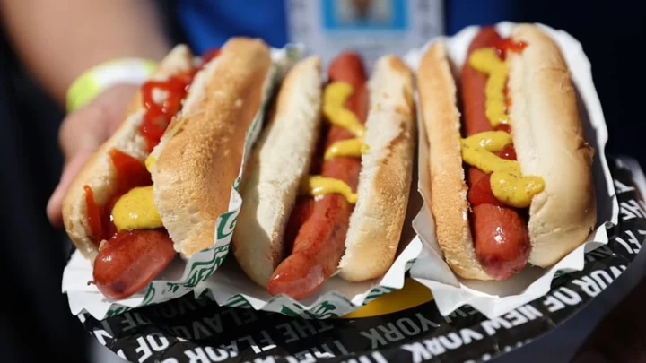Make Them Eat Actual Hot Dogs at the Hot Dog Eating Contest!