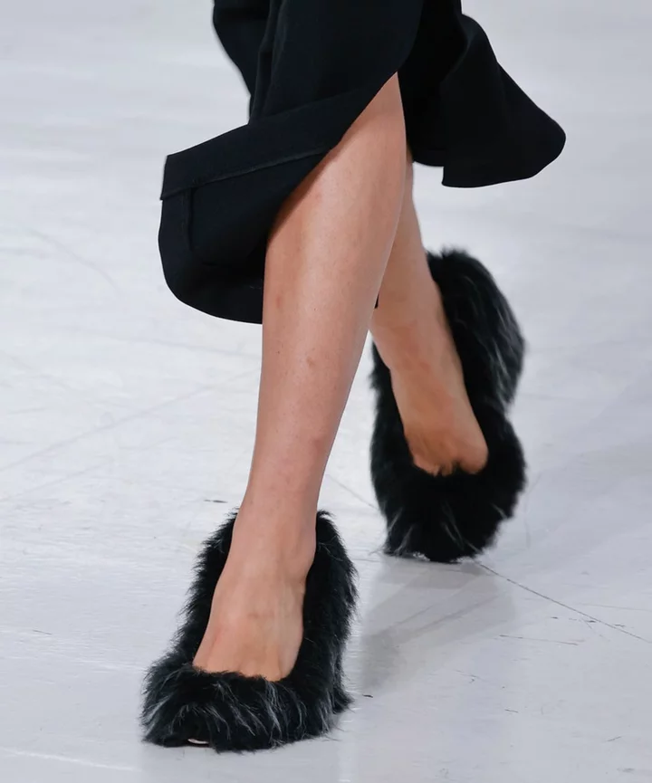 From Boots To Pumps: Furry Footwear Is Fall’s Biggest “Ugly” Shoe Trend