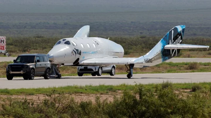 Virgin Galactic set to launch its first commercial rocket plane spaceflight