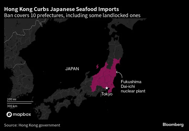 HK Sushi Restaurants Brace for Cost Jump After Japan Seafood Ban