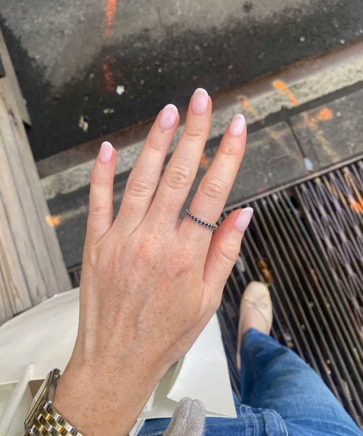 I Tried A “Muted French” Manicure & It Gives Effortlessness