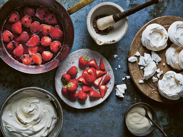 Spice up a classic: Eton mess with strawberries and black pepper