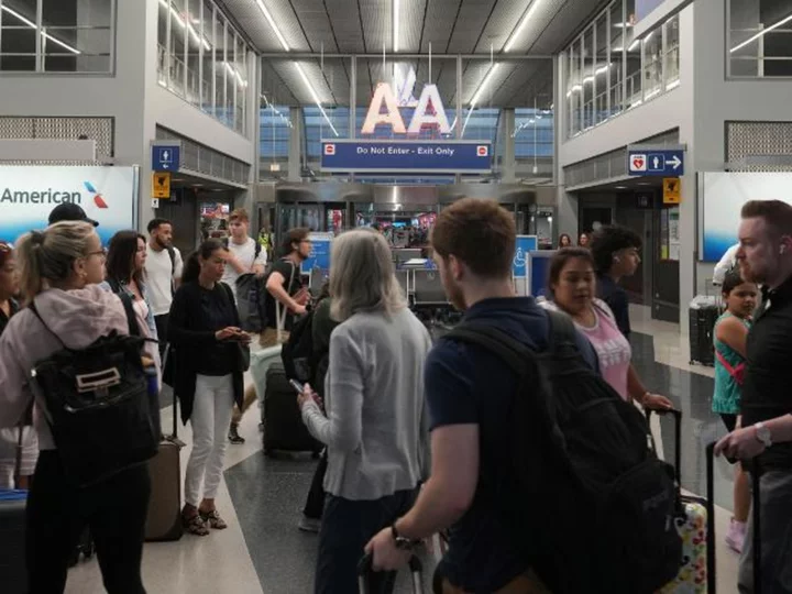 Thousands of flights are delayed after severe storms disrupt air travel