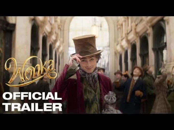 Timothée Chalamet sings, dances, and makes chocolate in sweet 'Wonka' trailer
