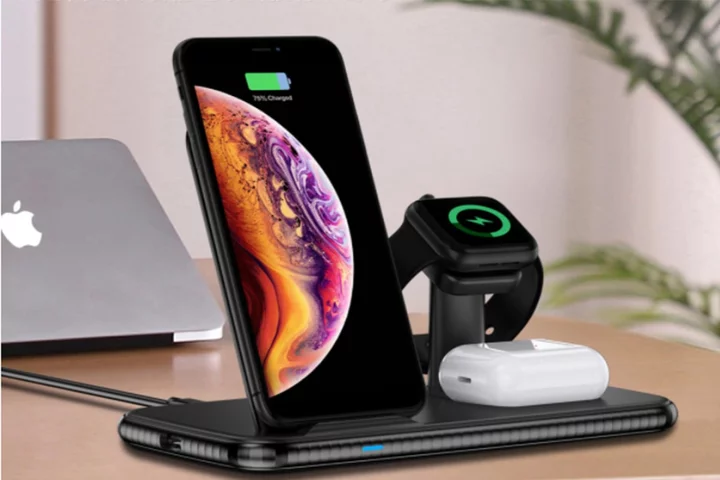Charge four devices at once with this charging station, now $60