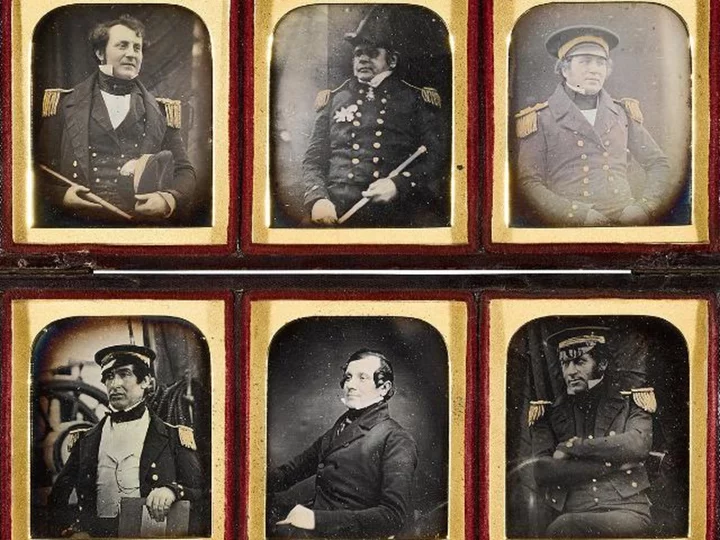 The last photos of John Franklin's doomed polar expedition party are going on sale