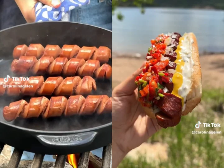 ‘Spiral hotdog’ cooking technique goes viral amid UK heatwave