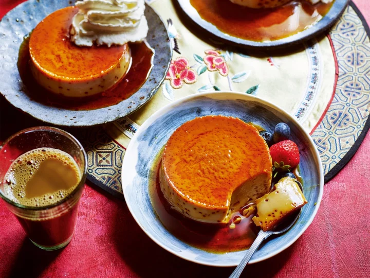 Who knew a simple flan could be so well-travelled?