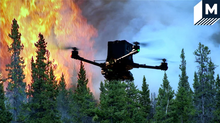 How drones are changing the way we fight wildfires