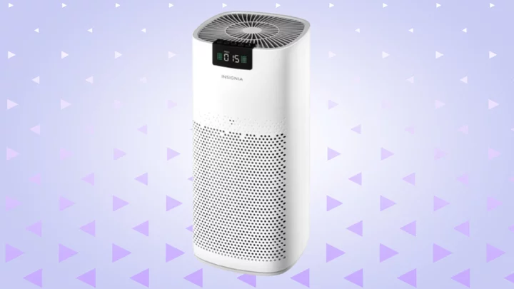 Breathe in the savings with $80 off an Insignia HEPA air purifier