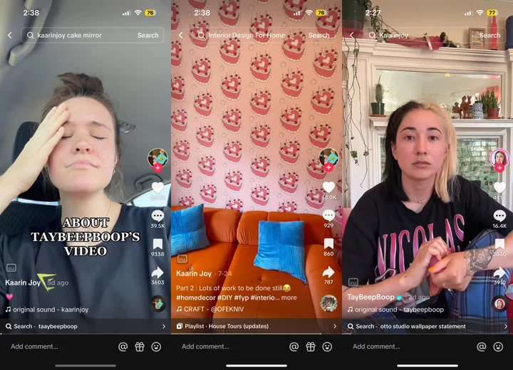 What the hell is going on with maximalism design TikTok?