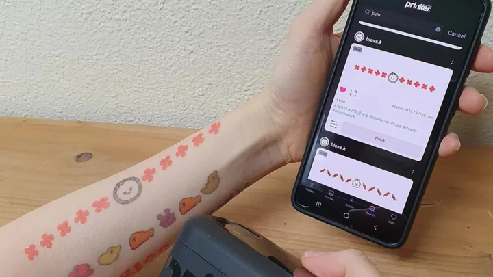 Print your own temporary tattoos with this $230 gadget