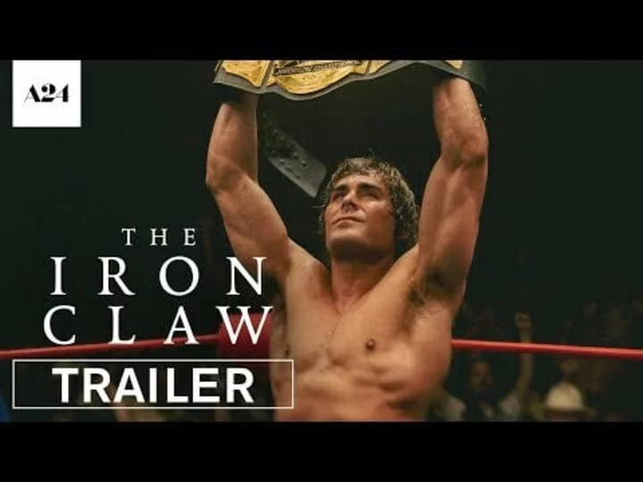 Zac Efron and Jeremy Allen White play wrestling royalty in 'The Iron Claw' trailer