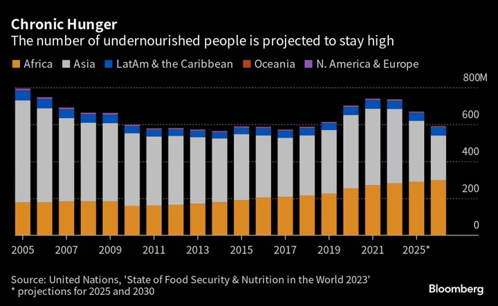 The World Is Losing the Battle to Wipe Out Hunger by End of Decade