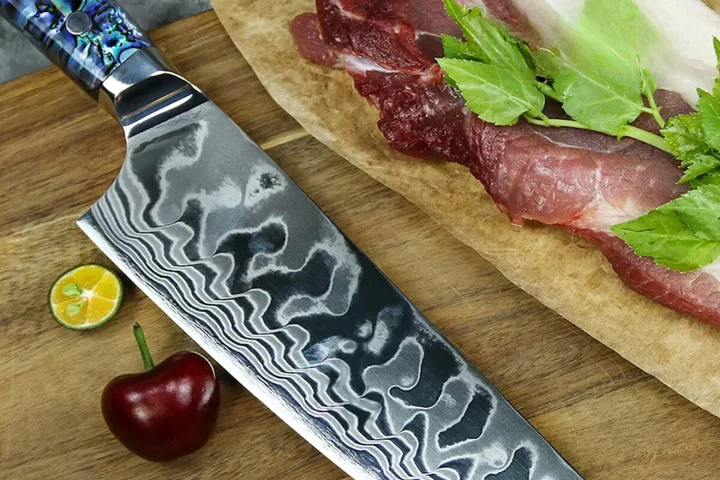 Slice, dice, and serve: high-carbon steel chef knife for $89.99