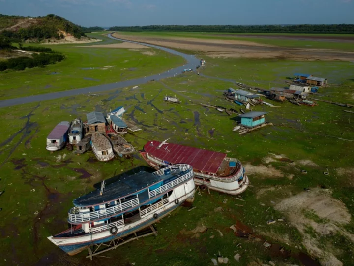Drought drains Brazilian Amazon residents reliant on waterways