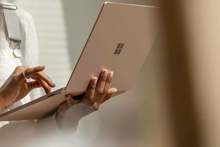 Save over $400 on this like-new Microsoft Surface Laptop