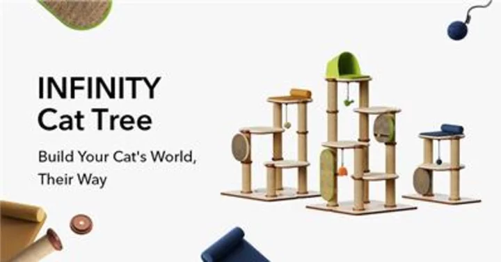 Introducing the World's First Modular Cat Tree: PETLIBRO INFINITY Brings Endless Joy