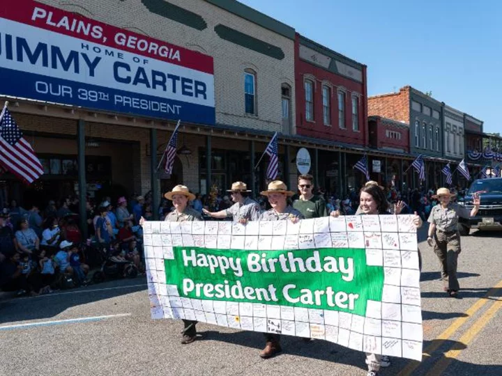 As he turns 99, Jimmy Carter's hometown honors the former president as a global humanitarian -- and a good friend