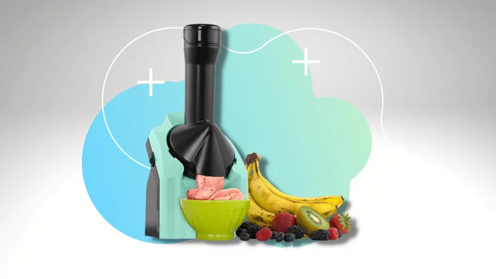 Make some tasty vegan-friendly dairy-free treats with this $63 soft serve maker