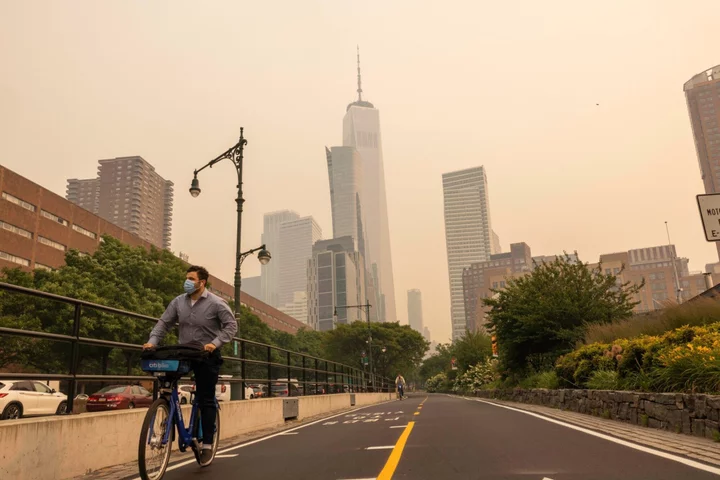 NYC Smoke Upends Outdoor Fun From Central Park to Yankee Stadium