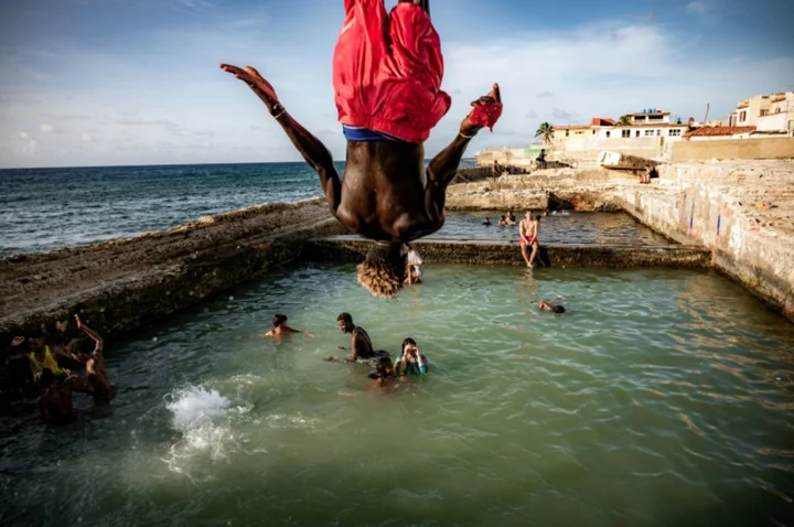 A second life for Cuba's seaside swimming pools