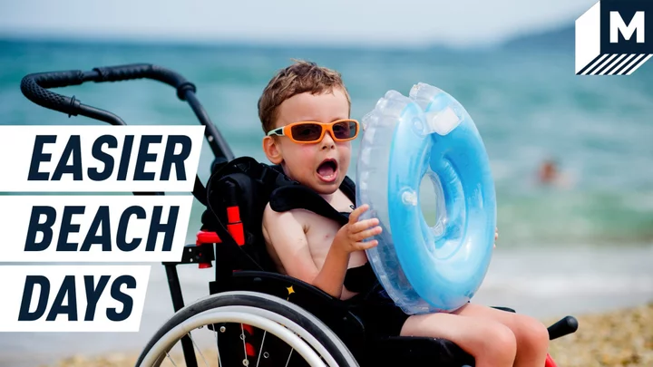 Greece makes beaches more accessible to wheelchair users