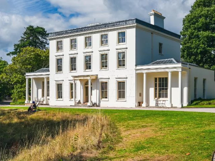 Over 100 people trapped for several hours in mystery writer Agatha Christie's former home