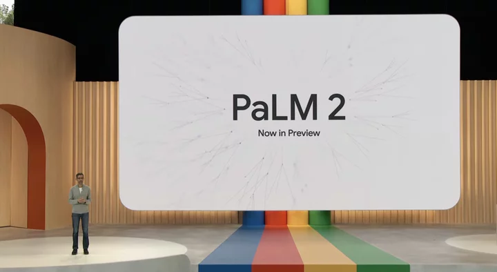 Google I/O 2023 unveils PaLM 2 large language model