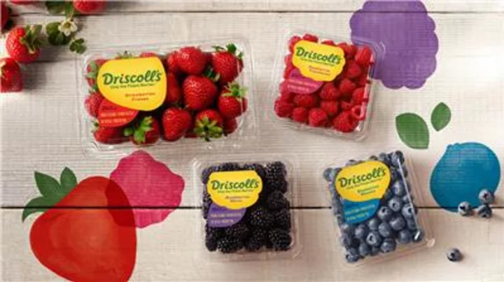 Driscoll’s Emerges as One of America’s Top Ten Retail Grocery Brands