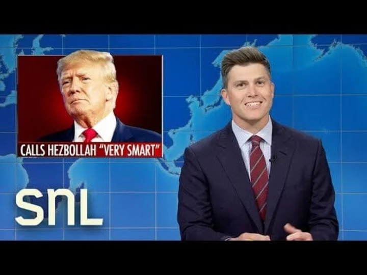 SNL's Weekend Update returns, addresses Middle East crisis and Trump's Hezbollah comments