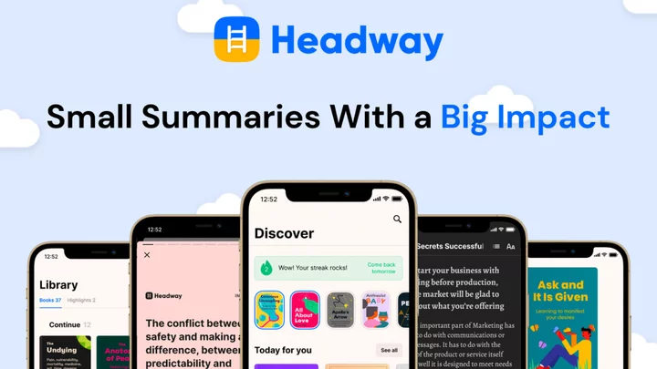 Get Big Ideas in Small Moments With up to $20 Off Headway