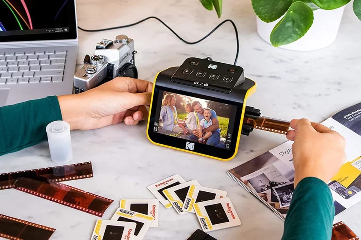 Digitize old photos with a Kodak scanner, on sale for $180