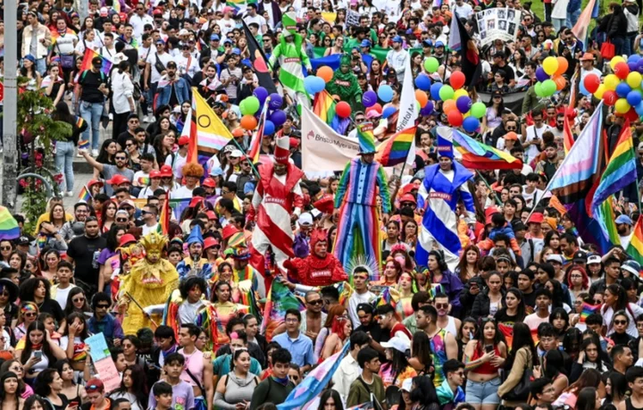 More than 100,000 take part in Colombia's largest-ever Pride parade