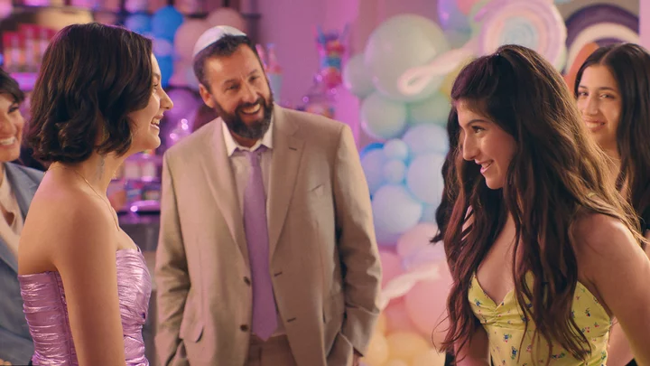 Adam Sandler and his daughters star in trailer for 'You Are So Not Invited To My Bat Mitzvah'