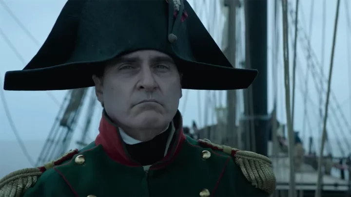 New 'Napoleon' trailer features even more shots of Joaquin Phoenix looking serious