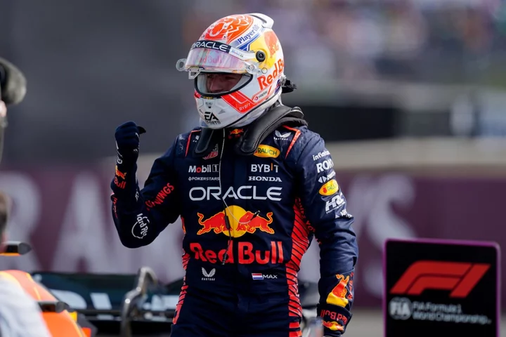 Max Verstappen pips Lando Norris to pole position at British Grand Prix