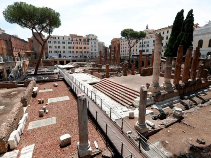 Square where Julius Caesar was killed opens to the public in Rome