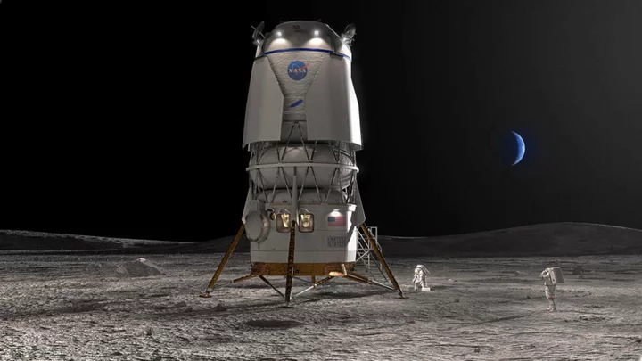 Bezos can finally make NASA a moon lander. It's called Blue Moon.