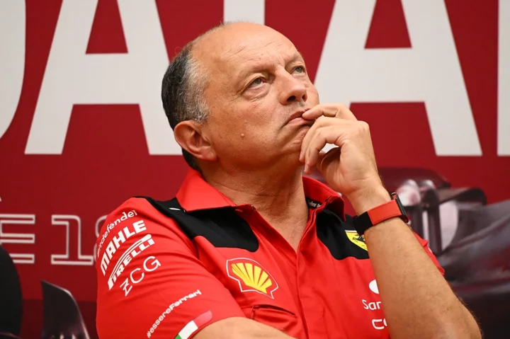 Ferrari boss rages at F1 after ‘unacceptable’ loose drain cover wrecks Carlos Sainz’s car