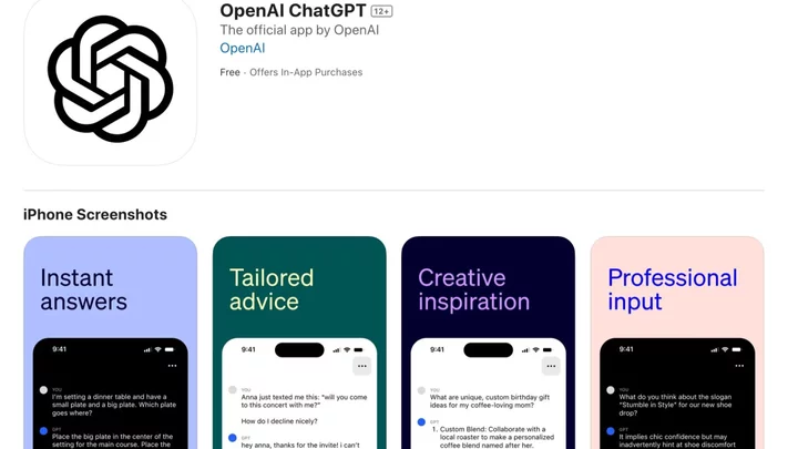 OpenAI launches an iOS app for ChatGPT