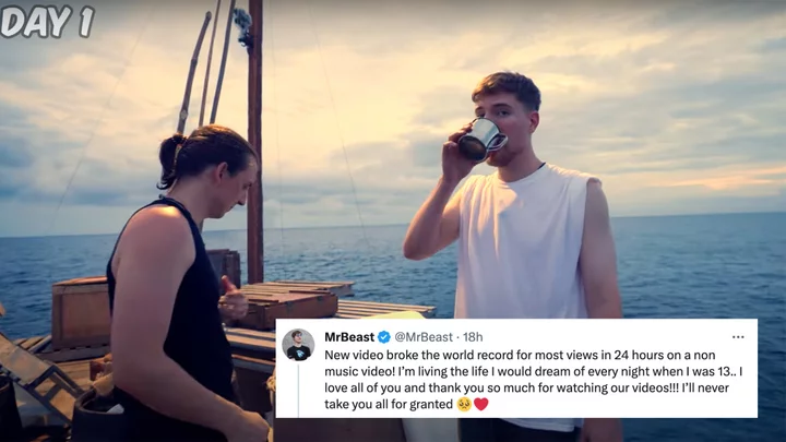 MrBeast's new video breaks YouTube record